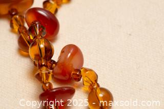 MaxSold Auction: Carnelian beaded necklace - Toronto (Ontario, Canada) SELLER MANAGED Downsizing Online Auction - Nassau Street