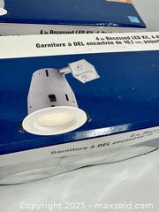 MaxSold Auction: Commercial Electric Recessed LED Kit, 4 pack NEW in Box - Toronto (Ontario, Canada) SELLER MANAGED Downsizing Online Auction - Nassau Street