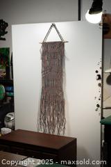 MaxSold Auction: Hand Woven Macramé Wall Hanging - Toronto (Ontario, Canada) SELLER MANAGED Downsizing Online Auction - Nassau Street