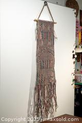 MaxSold Auction: Hand Woven Macramé Wall Hanging - Toronto (Ontario, Canada) SELLER MANAGED Downsizing Online Auction - Nassau Street
