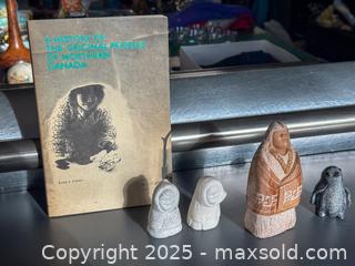 MaxSold Auction: Inuit and Indigenous Carvings / Book - Toronto (Ontario, Canada) SELLER MANAGED Downsizing Online Auction - Nassau Street