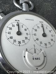 MaxSold Auction: Junghans 1/10 second mechanical stopwatch - for parts or repair - Toronto (Ontario, Canada) SELLER MANAGED Downsizing Online Auction - Nassau Street
