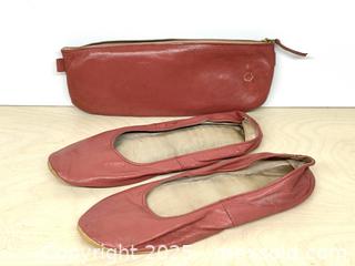 MaxSold Auction: Leather Ballet Flats and Bag - Toronto (Ontario, Canada) SELLER MANAGED Downsizing Online Auction - Nassau Street