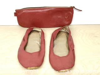 MaxSold Auction: Leather Ballet Flats and Bag - Toronto (Ontario, Canada) SELLER MANAGED Downsizing Online Auction - Nassau Street