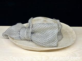 MaxSold Auction: Lilliput Hats wide brim with lace bow - Toronto (Ontario, Canada) SELLER MANAGED Downsizing Online Auction - Nassau Street