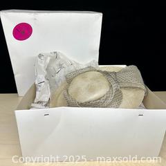 MaxSold Auction: Lilliput Hats wide brim with lace bow - Toronto (Ontario, Canada) SELLER MANAGED Downsizing Online Auction - Nassau Street