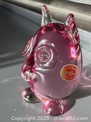MaxSold Auction: Murano Glass Owl - Toronto (Ontario, Canada) SELLER MANAGED Downsizing Online Auction - Nassau Street