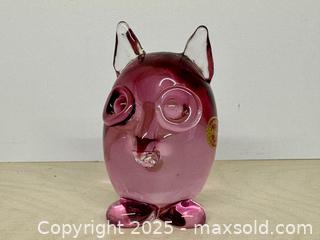 MaxSold Auction: Murano Glass Owl - Toronto (Ontario, Canada) SELLER MANAGED Downsizing Online Auction - Nassau Street