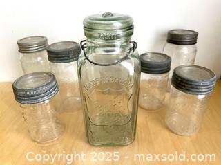 MaxSold Auction: Old Glass Canning Jars - Toronto (Ontario, Canada) SELLER MANAGED Downsizing Online Auction - Nassau Street