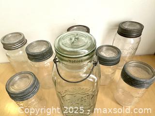 MaxSold Auction: Old Glass Canning Jars - Toronto (Ontario, Canada) SELLER MANAGED Downsizing Online Auction - Nassau Street