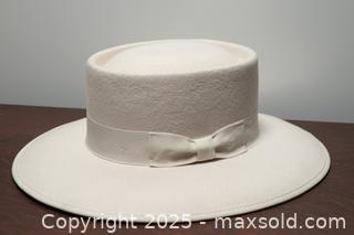 MaxSold Auction: Olive and Pique VIDA Structured Wool Felt Hat - Toronto (Ontario, Canada) SELLER MANAGED Downsizing Online Auction - Nassau Street
