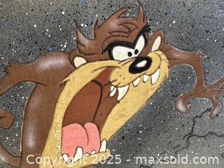 MaxSold Auction: Original Airbrushed &#34;No Fear&#34; TAZ Weightlifting Belt - Toronto (Ontario, Canada) SELLER MANAGED Downsizing Online Auction - Nassau Street