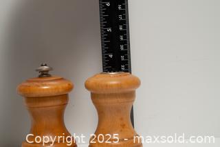 MaxSold Auction: Peugeot Wooden Salt Shaker and Pepper Mill - Toronto (Ontario, Canada) SELLER MANAGED Downsizing Online Auction - Nassau Street