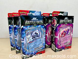 MaxSold Auction: Pokemon TCG: Tinkaton ex Battle Decks &#38; Chien-Pao ex Battle Decks. New, sealed. - Toronto (Ontario, Canada) SELLER MANAGED Downsizing Online Auction - Nassau Street