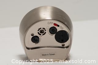 MaxSold Auction: Restoration Hardware Mini World Time Alarm Clock. NEW - Toronto (Ontario, Canada) SELLER MANAGED Downsizing Online Auction - Nassau Street