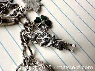 MaxSold Auction: Sterling Silver Charms Bracelet - Toronto (Ontario, Canada) SELLER MANAGED Downsizing Online Auction - Nassau Street