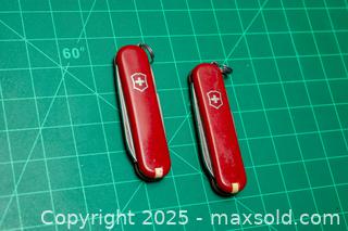 MaxSold Auction: Two Mini Victorinox Keyring Multi-Tools - Toronto (Ontario, Canada) SELLER MANAGED Downsizing Online Auction - Nassau Street