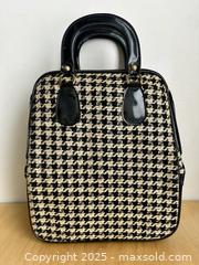 MaxSold Auction: Vintage 60&#39;s Houndstooth Top Handle Bag - Toronto (Ontario, Canada) SELLER MANAGED Downsizing Online Auction - Nassau Street