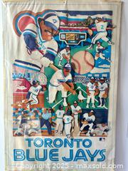 MaxSold Auction: Vintage 80&#39;s Blue Jays Play Doh Poster - Toronto (Ontario, Canada) SELLER MANAGED Downsizing Online Auction - Nassau Street