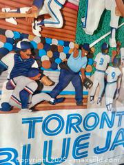 MaxSold Auction: Vintage 80&#39;s Blue Jays Play Doh Poster - Toronto (Ontario, Canada) SELLER MANAGED Downsizing Online Auction - Nassau Street