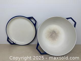 MaxSold Auction: Vintage Copco D3 4qt Enamel Cast Iron Dutch Oven - Toronto (Ontario, Canada) SELLER MANAGED Downsizing Online Auction - Nassau Street