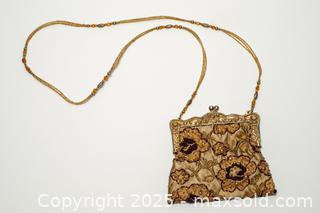 MaxSold Auction: Vintage Cristiana Beaded Purse  - Toronto (Ontario, Canada) SELLER MANAGED Downsizing Online Auction - Nassau Street