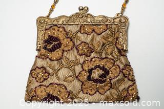 MaxSold Auction: Vintage Cristiana Beaded Purse  - Toronto (Ontario, Canada) SELLER MANAGED Downsizing Online Auction - Nassau Street