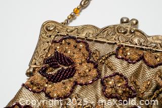 MaxSold Auction: Vintage Cristiana Beaded Purse  - Toronto (Ontario, Canada) SELLER MANAGED Downsizing Online Auction - Nassau Street