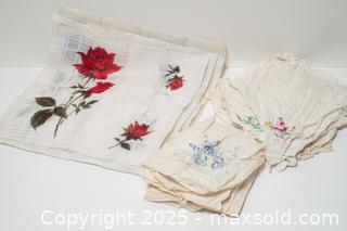 MaxSold Auction: Vintage Embroidered Handkerchiefs - Toronto (Ontario, Canada) SELLER MANAGED Downsizing Online Auction - Nassau Street