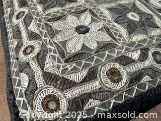 MaxSold Auction: Vintage Indian Stool / Footrest - Toronto (Ontario, Canada) SELLER MANAGED Downsizing Online Auction - Nassau Street