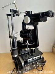 MaxSold Auction: Vintage Topcon Slit Lamp Super IA - Toronto (Ontario, Canada) SELLER MANAGED Downsizing Online Auction - Nassau Street