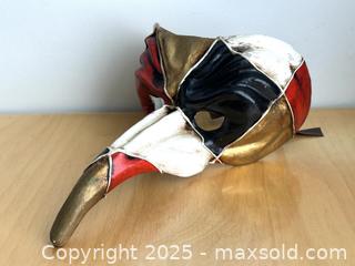 MaxSold Auction: Vintage Venetian Masquerade Mask - Toronto (Ontario, Canada) SELLER MANAGED Downsizing Online Auction - Nassau Street