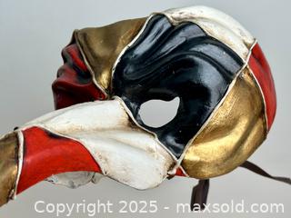 MaxSold Auction: Vintage Venetian Masquerade Mask - Toronto (Ontario, Canada) SELLER MANAGED Downsizing Online Auction - Nassau Street