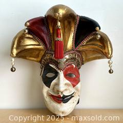 MaxSold Auction: Vintage Venetian Masquerade Mask - Toronto (Ontario, Canada) SELLER MANAGED Downsizing Online Auction - Nassau Street