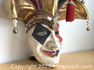 MaxSold Auction: Vintage Venetian Masquerade Mask - Toronto (Ontario, Canada) SELLER MANAGED Downsizing Online Auction - Nassau Street