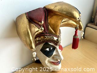 MaxSold Auction: Vintage Venetian Masquerade Mask - Toronto (Ontario, Canada) SELLER MANAGED Downsizing Online Auction - Nassau Street
