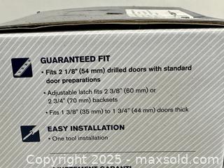 MaxSold Auction: Weiser Downtown SmartKey Square Deadbolt - NEW - Toronto (Ontario, Canada) SELLER MANAGED Downsizing Online Auction - Nassau Street