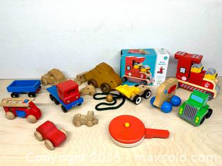MaxSold Auction: Wooden Toys - Toronto (Ontario, Canada) SELLER MANAGED Downsizing Online Auction - Nassau Street