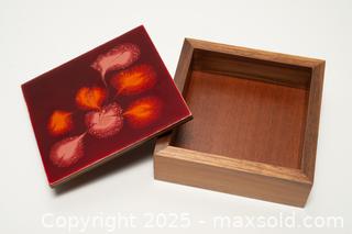 MaxSold Auction: Wooden Trinket Box from West Germany - Toronto (Ontario, Canada) SELLER MANAGED Downsizing Online Auction - Nassau Street