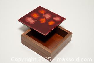 MaxSold Auction: Wooden Trinket Box from West Germany - Toronto (Ontario, Canada) SELLER MANAGED Downsizing Online Auction - Nassau Street