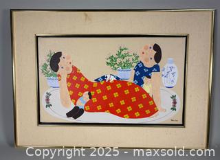 MaxSold Auction: Framed JOHN LIM (1932-2002) Signed Oil Painting on Canvas - Toronto (Ontario, Canada) SELLER MANAGED Reseller Online Auction -  Chesswood Drive