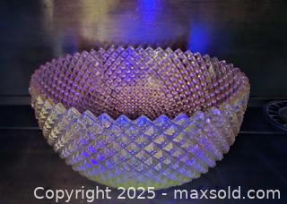 MaxSold Auction: Anchor Hocking. MISS AMERICA PINK w/ URANIUM. Depression Glass Fruit Bowl - East Bridgewater (Massachusetts, USA) SELLER MANAGED Estate Sale Online Auction - Bedford Street