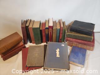 MaxSold Auction: Antique Books - East Bridgewater (Massachusetts, USA) SELLER MANAGED Estate Sale Online Auction - Bedford Street