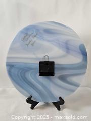 MaxSold Auction: Artist Signed, Julie Feldman. Funk Sister Studios. Glass Wall Clock Full Moon Ocean Scene  - East Bridgewater (Massachusetts, USA) SELLER MANAGED Estate Sale Online Auction - Bedford Street