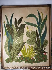 MaxSold Auction: Crewel Embroidery Art - East Bridgewater (Massachusetts, USA) SELLER MANAGED Estate Sale Online Auction - Bedford Street