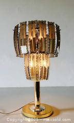 MaxSold Auction: Fontana Arte Smoked Glass Chandelier Lamp. MCM. 31&#34; Tall - East Bridgewater (Massachusetts, USA) SELLER MANAGED Estate Sale Online Auction - Bedford Street
