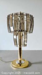 MaxSold Auction: Fontana Arte Smoked Glass Chandelier Lamp. MCM. 31&#34; Tall - East Bridgewater (Massachusetts, USA) SELLER MANAGED Estate Sale Online Auction - Bedford Street