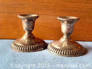 MaxSold Auction: BIRKS STERLING Weighted Candlesticks - Hamilton (Ontario, Canada) SELLER MANAGED Estate Sale Online Auction - Gertrude Street