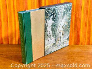 MaxSold Auction: Milton Paradise Lost Folio Society Slipcase Covered HC - Hamilton (Ontario, Canada) SELLER MANAGED Estate Sale Online Auction - Gertrude Street