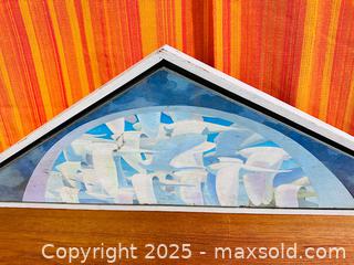 MaxSold Auction: Original Acrylic on Board Artwork Peter Bell (1915-2018) - Hamilton (Ontario, Canada) SELLER MANAGED Estate Sale Online Auction - Gertrude Street